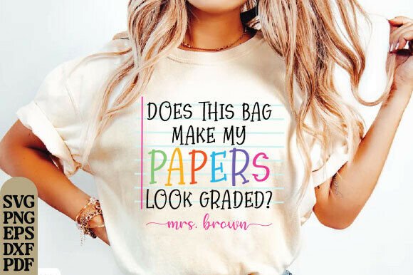 Does This Bag Make My Papers Look Graded?