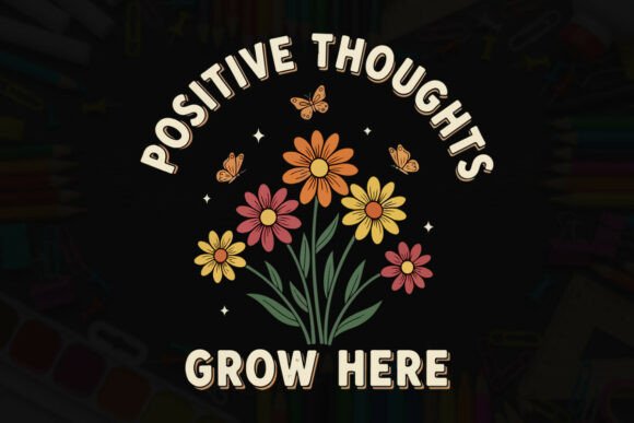 Positive Thoughts Grow Here: A Retro Art Review