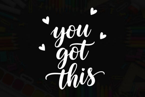 Review: You Got This Stylized Brush Script Tee