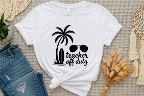 Teacher Off Duty: A Perfect Summer Embroidery Design