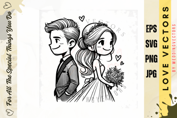 Weddingvectors - 22003714: A Romantic Embroidery Design